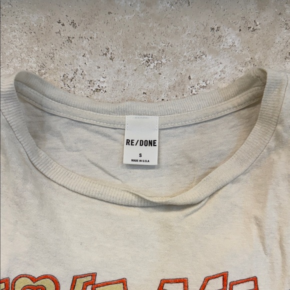 RE/DONE classic tee - love me or leave me. Size small!! - Picture 3 of 7